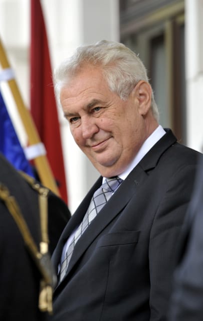 Miloš Zeman, photo: CTK